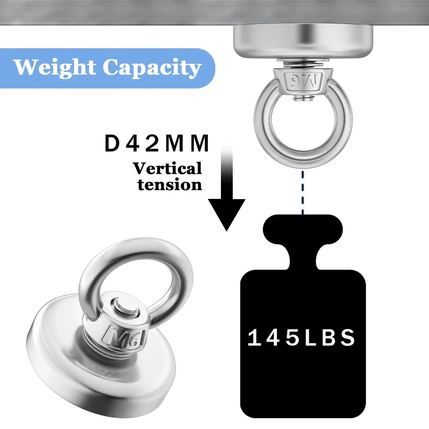 Balfson Heavy Duty Neodymium Fishing Magnets – Strong & Reliable