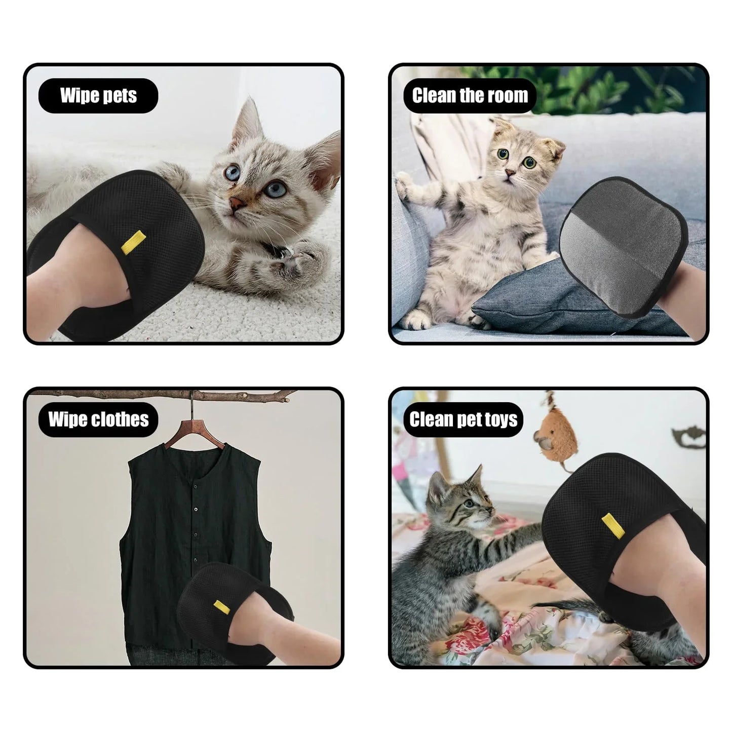 Balfson Staticets Reusable Pet Hair Remover Tool